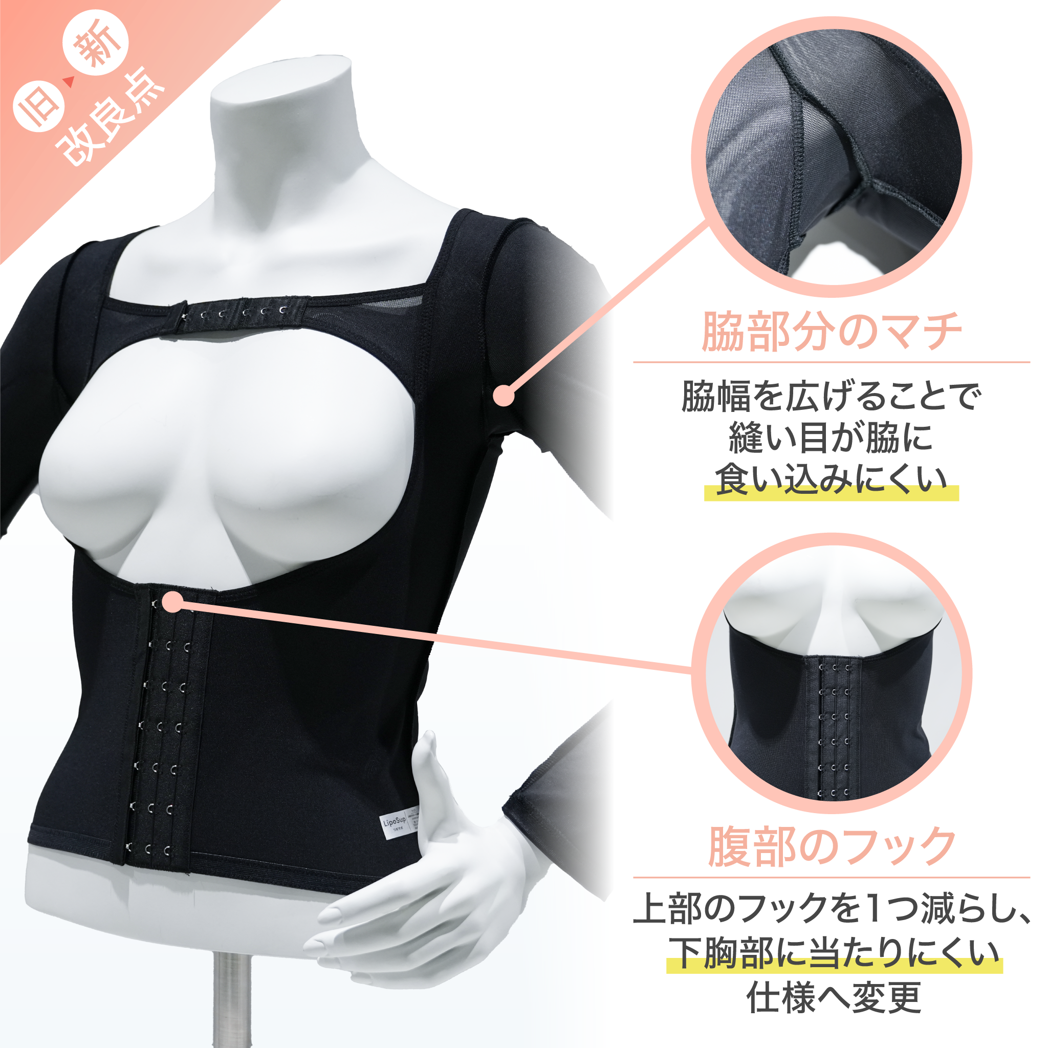 脂肪吸引専用 二の腕・背中・お腹圧迫ボレロ – MiDiCAL 脂肪吸引専用 二の腕・背中・お腹圧迫ボレロ – MiDiCAL